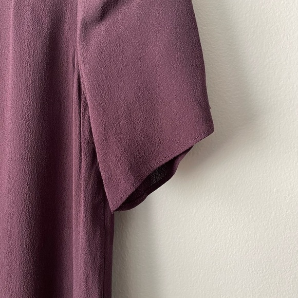 NWT Aritzia | Wilfred Free Plum Tshirt Dress Size xsmall - Picture 8 of 9